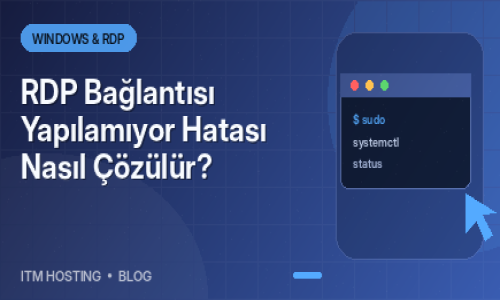 RDP Bağlantısı Yapılamıyor H...