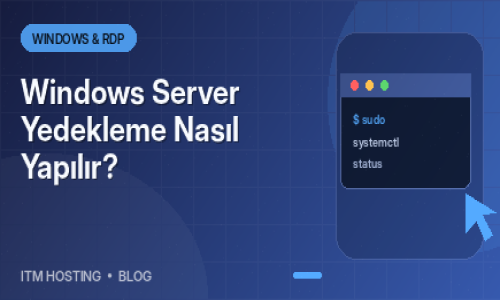 Windows Server Yedekleme Nas...