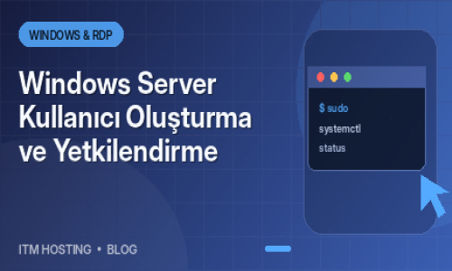 Windows Server Kullanıcı Olu...