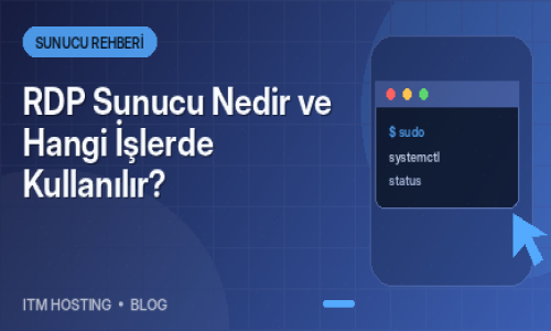 RDP Sunucu Nedir ve Hangi İş...