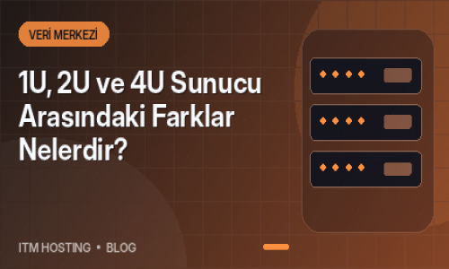 1U, 2U ve 4U Sunucu Arasında...