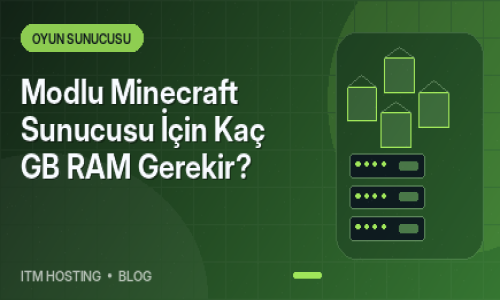 Modlu Minecraft Sunucusu İçi...