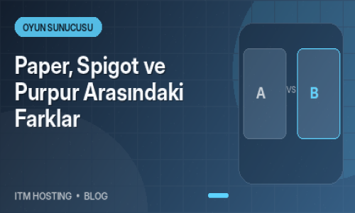 Paper, Spigot ve Purpur Aras...