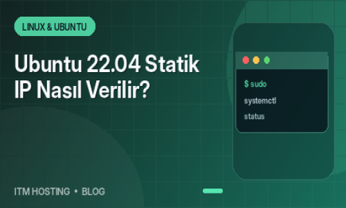 Ubuntu 22.04 Statik IP Nasıl...